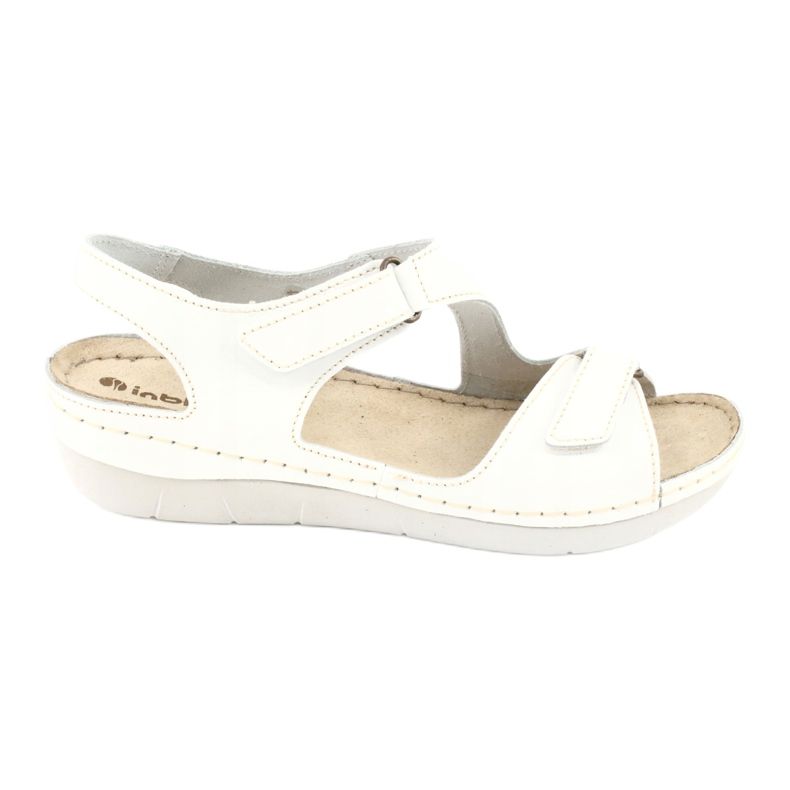Inblu scarpe donna sandali 158D113 bianco 1