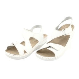 Inblu scarpe donna sandali 158D113 bianco 3