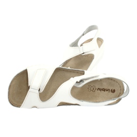 Inblu scarpe donna sandali 158D113 bianca 4
