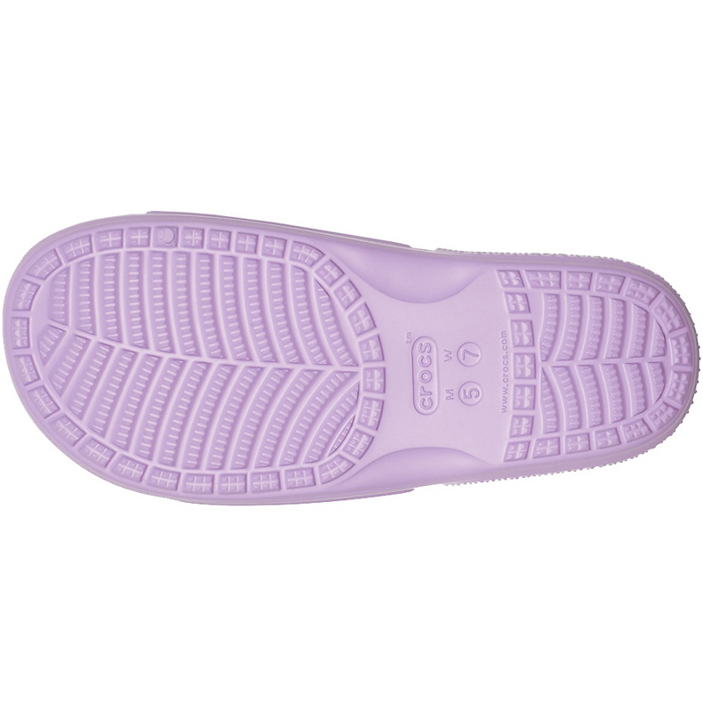 Pantofole da donna Crocs Classic Slide viola 206121 5PR 3