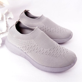 EVE Scarpe sportive per bambini Slip-On Grey School Trip grigio 2