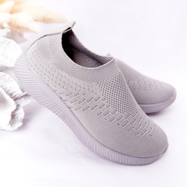 EVE Scarpe sportive per bambini Slip-On Grey School Trip grigio 3