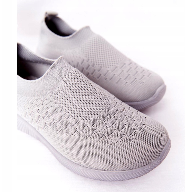 EVE Scarpe sportive per bambini Slip-On Grey School Trip grigio 4