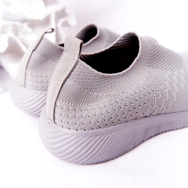 EVE Scarpe sportive per bambini Slip-On Grey School Trip grigio 5