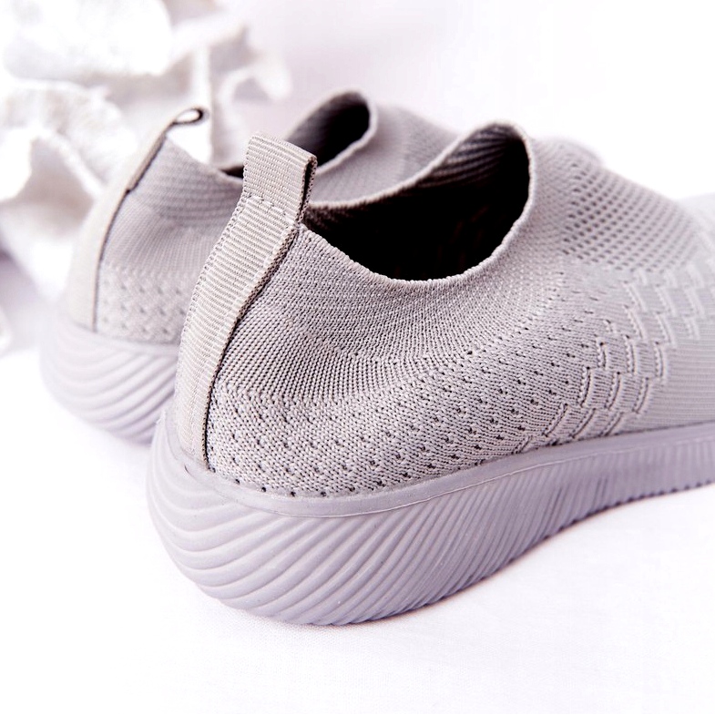 EVE Scarpe sportive per bambini Slip-On Grey School Trip grigio 5