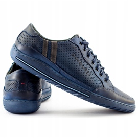 Polbut JOK31 scarpe da uomo casual blu navy 2
