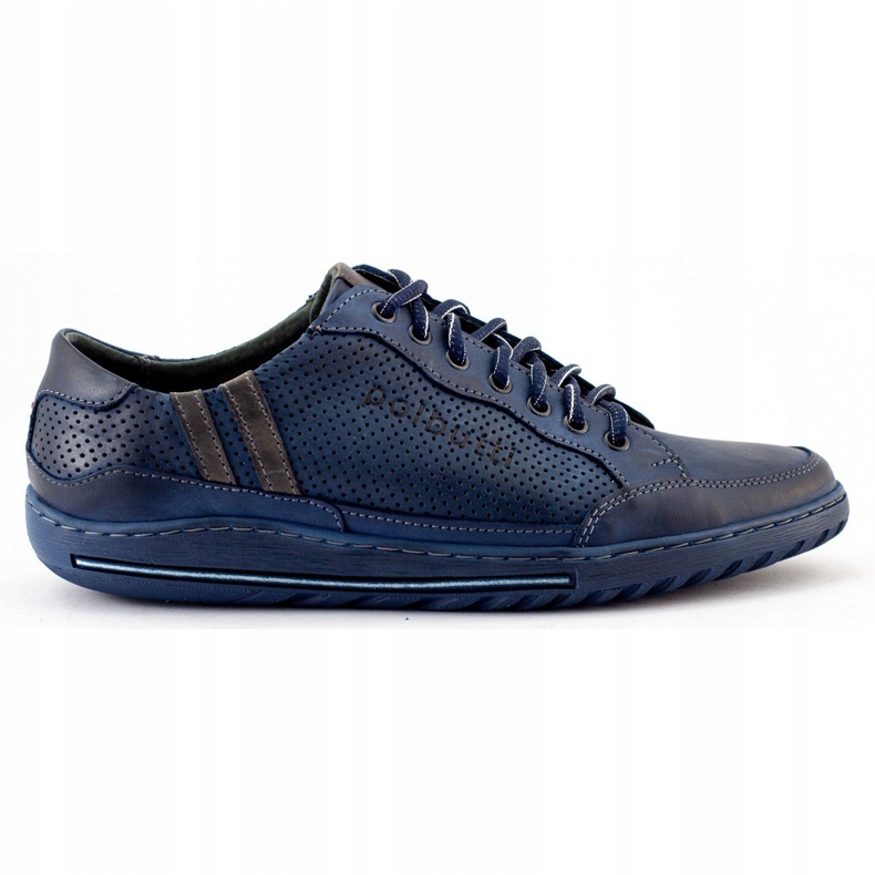 Polbut JOK31 scarpe da uomo casual blu navy 1