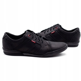 Polbut Scarpe casual da uomo R3 Perforation Black nero 1