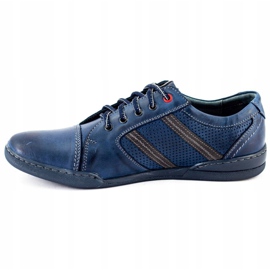 Polbut Scarpe casual da uomo R3 Perforation Navy Blue blu navy 2