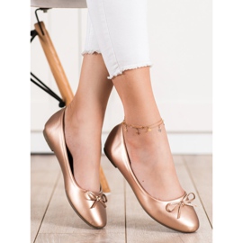 Diamantique Ballerine classiche d'oro 1