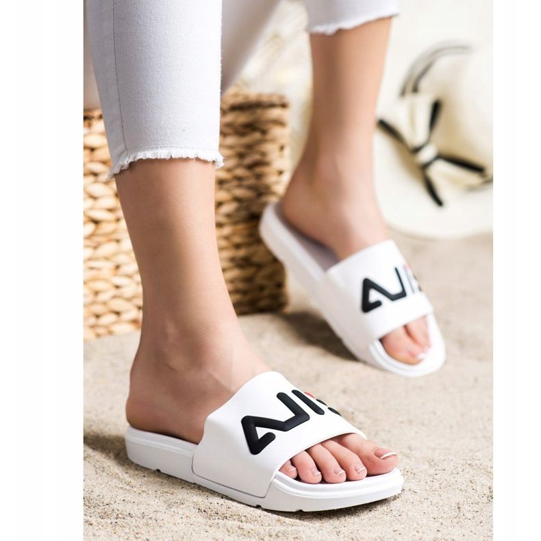 SHELOVET Infradito comode bianco 2