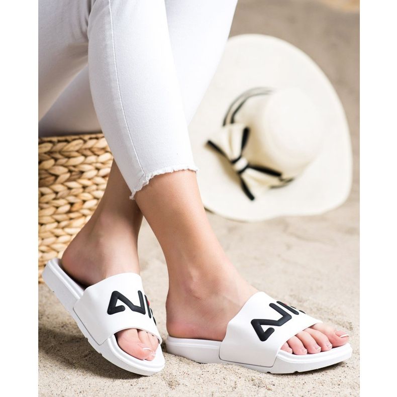 SHELOVET Infradito comode bianco 1