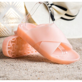 SHELOVET Pantofole di gomma alla moda rosa 1