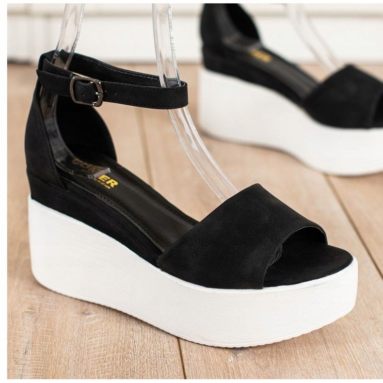 Comer Sandali leggeri sulla piattaforma nero 2