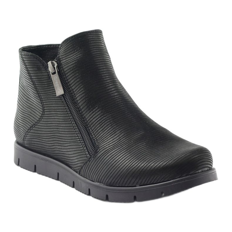 Stivali da donna invernali Gregors 611 neri nero 1