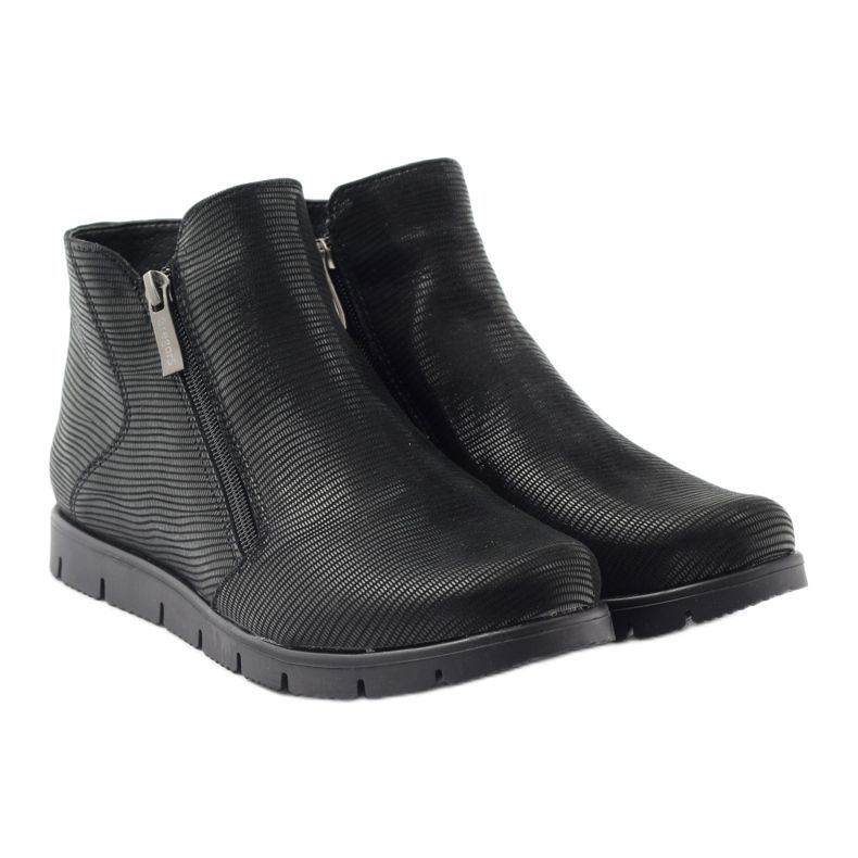 Stivali da donna invernali Gregors 611 neri nero 4