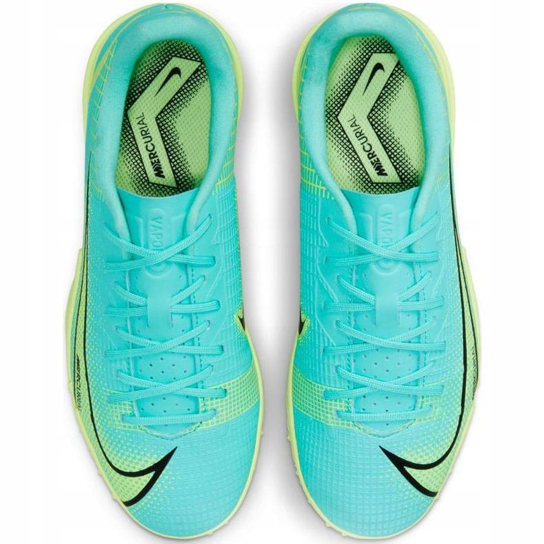 Nike Mercurial Vapor 14 Academy Tf Junior CV0822 403 scarpa da calcio verde 1