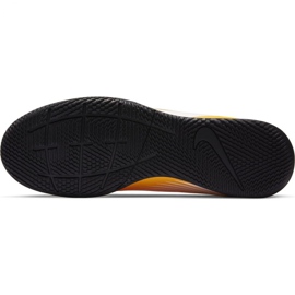 Nike Mercurial Vapor 13 Club Ic M AT7997 801 scarpe da calcio nero, bianco, nero, giallo giallo 2