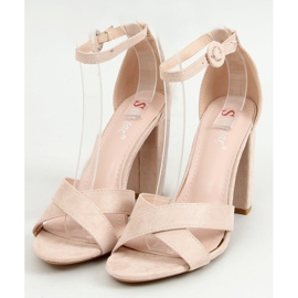 Sandali sul palo beige TU133P Beige 1
