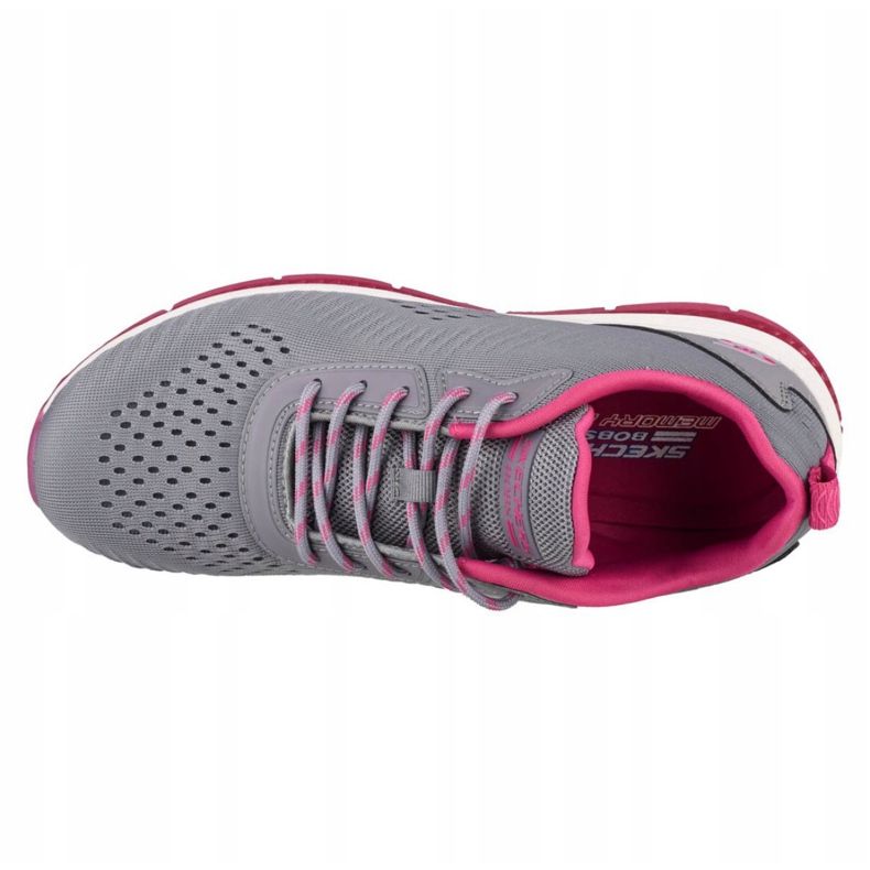 Skechers Bobs Gamma-Cool Chillin W 117102-GRY rosa grigio 2