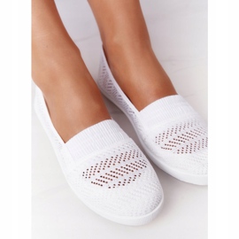 Sneakers Chillout bianche slip-on traforate bianco 1