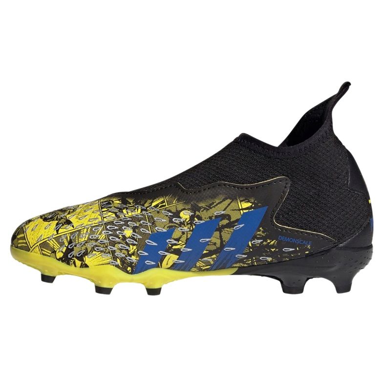 Scarpe da calcio Adidas Predator Freak.3 Ll Fg Jr GZ7553 multicolore giallo 1