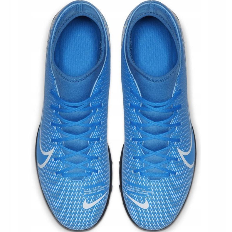 Nike Mercurial Superfly 7 Club Tf Jr AT8156 414 scarpe da calcio multicolore blu 1