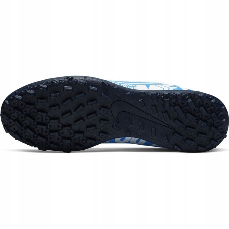 Nike Mercurial Superfly 7 Club Tf Jr AT8156 414 scarpe da calcio multicolore blu 2