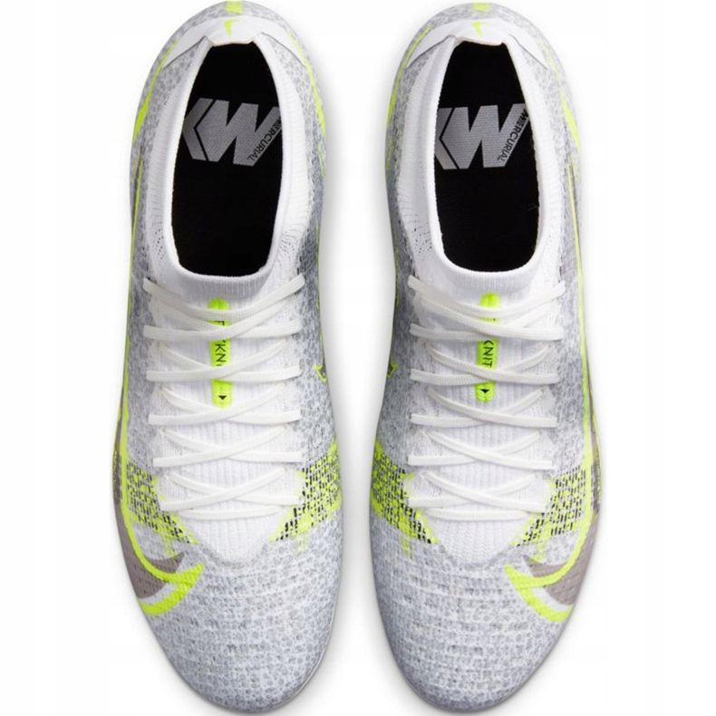 Nike Mercurial Vapor 14 Pro Fg CU5693 107 scarpe da calcio argento 1