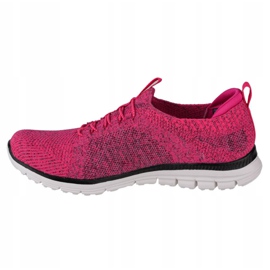 Skechers Luminate-She's Magnificent W 104075-HPBK nero rosa 1