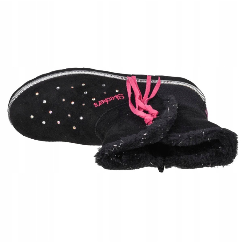 Skechers Sparkle Spell Jr 10663L-BLK nero 2