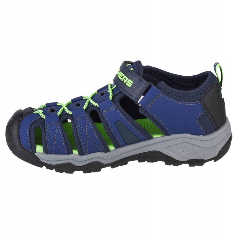 Skechers Solar Quest Jr 400060L-NVBK nero blu navy 1