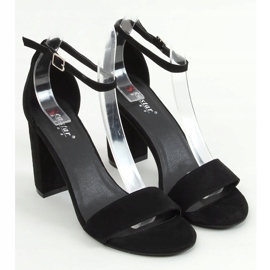 Sandali neri sul palo AF03P Black nero 1