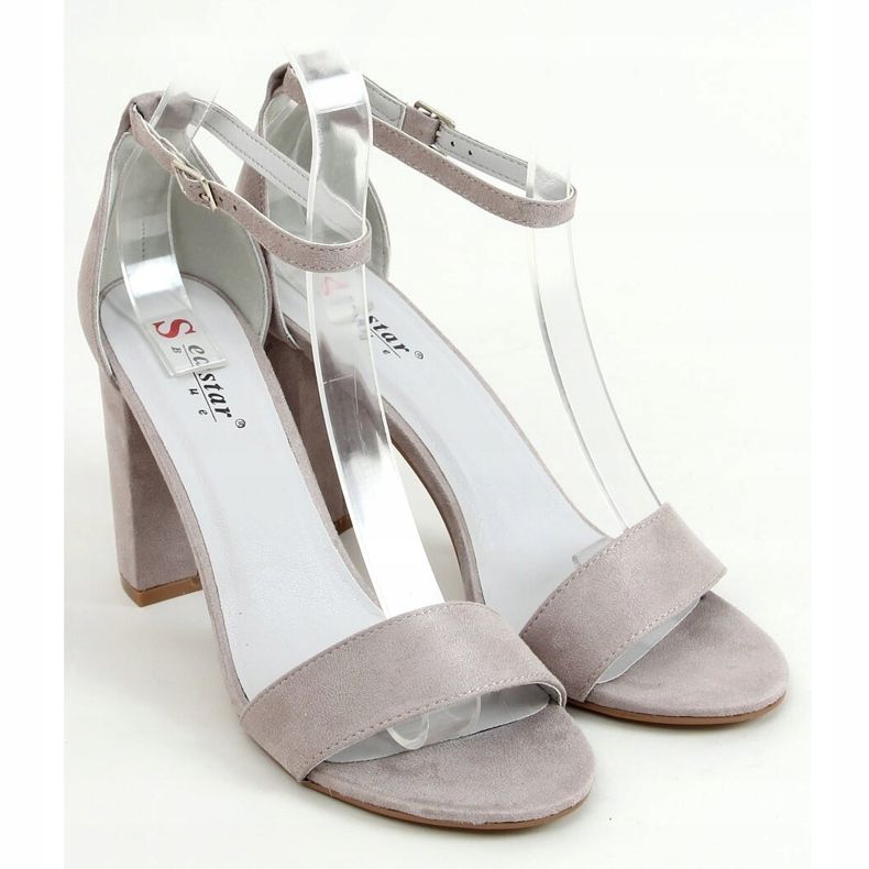Sandali grigi sul palo AF03P Gray grigio 1