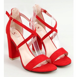 Sandali sul palo rosso GG-88P Red 1