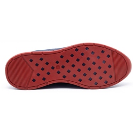 Olivier Scarpe sportive da uomo 7075 blu navy 1