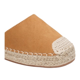 Sandali espadrillas da donna 2331-68-cammello beige 4