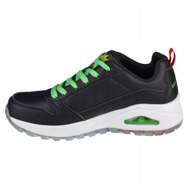 Skechers Uno Rugged-Sei cattivo W 155326-BKMT nero verde giallo 1