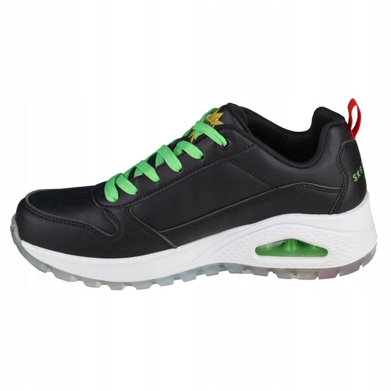 Skechers Uno Rugged-Sei cattivo W 155326-BKMT nero verde giallo 1