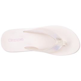 Pantofole Kappa da donna bianche 242979 1017 bianco multicolore 1