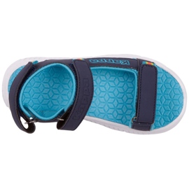 Sandali per bambini Kappa Kana blu navy e turchese 260886K 6766 1