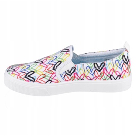 Skechers Poppy Drippin Love W 155503-WMLT bianco nero blu rosa multicolore verde giallo 1