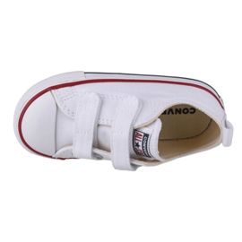 Converse Chuck Taylor All Star 2V Ox Jr 769029C bianco blu navy 2