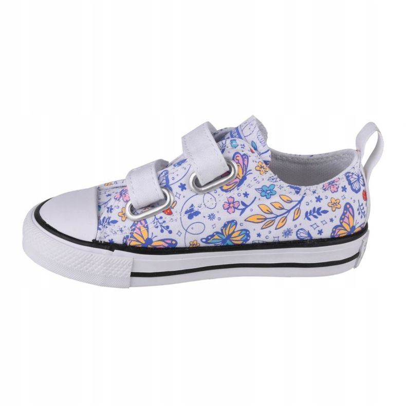 Converse Chuck Taylor All Star 2V Ox Jr 770655C bianco blu navy 1