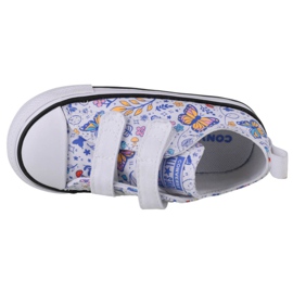 Converse Chuck Taylor All Star 2V Ox Jr 770655C bianca blu navy 2