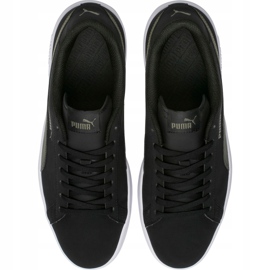 Scarpe da uomo Puma Smash v2 Buck nere 365160 05 nero cachi 1