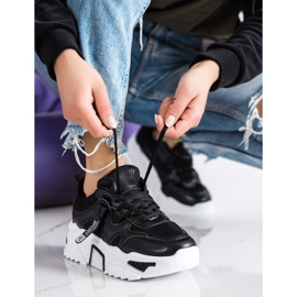 Sweet Shoes Scarpe da ginnastica alla moda sportiva nero 2