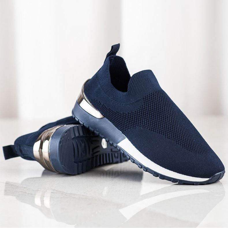 Renda Sneakers traforate blu navy 1