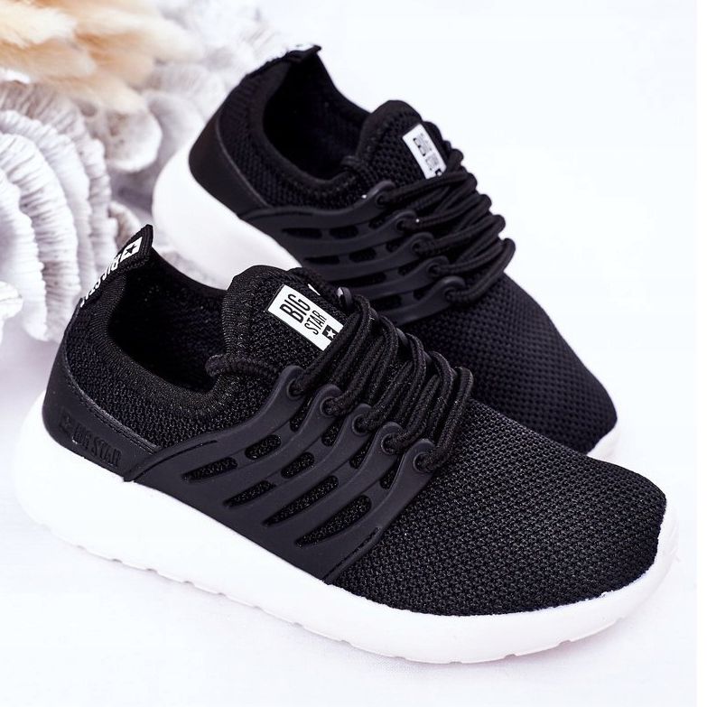 Scarpe sportive per bambini Sneakers Big Star HH374216 Nere nero 1