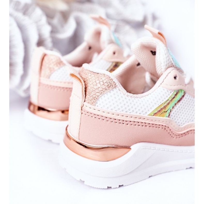 Scarpe Sportive Bambini Sneakers Rosa Game Time 1